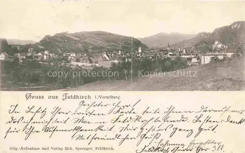 AK / Ansichtskarte Feldkirch  Vorarlberg AT Panorama