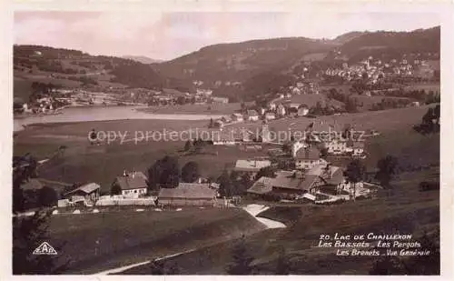 AK / Ansichtskarte Lac de Chaillexon Les Brenets LE LOCLE NE Vue générale Les Bassots Les Pargois Les Brents