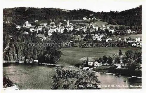 AK / Ansichtskarte Les-Brenets Le Locle NE Panorama Bassins du Doubs