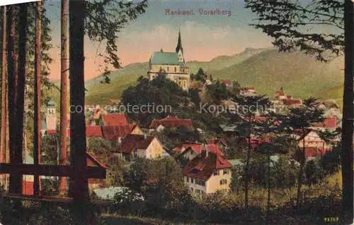 AK / Ansichtskarte Rankweil Vorarlberg AT Ansicht vom Waldrand aus