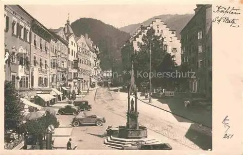 AK / Ansichtskarte KUFSTEIN Tirol AT Stadtzentrum Brunnen