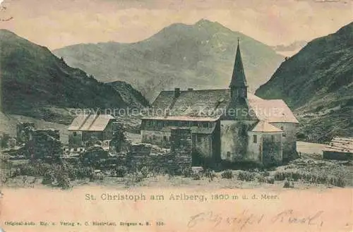 AK / Ansichtskarte St Christoph Arlberg St Christof Tirol AT Restauration Hospiz St. Christof