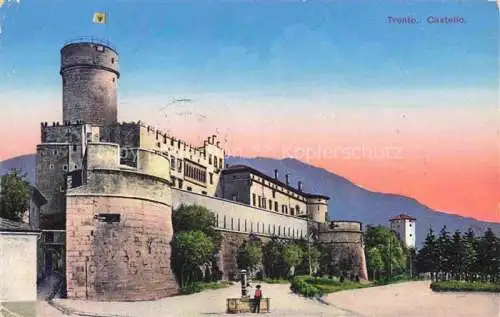 AK / Ansichtskarte TRENTO Trient Trentino-Alto Adige IT Castello Feldpost