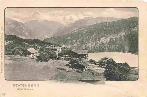 AK / Ansichtskarte Beatenberg Thunersee BE Panorama Hotel Bellevue Berner Alpen
