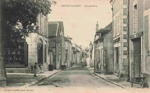 AK / Ansichtskarte Chitry-le-Fort Auxerre 89 Yonne Grande Rue