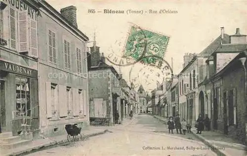 AK / Ansichtskarte Bleneau AUXRRE 89 Yonne Rue d'Orleans