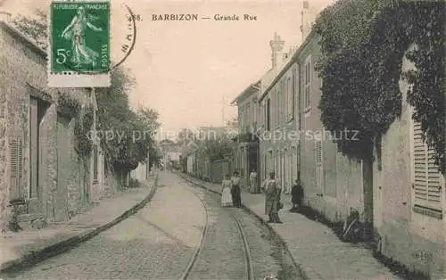 AK / Ansichtskarte Barbizon Fontainebleau 77 Seine et Marne Grande Rue