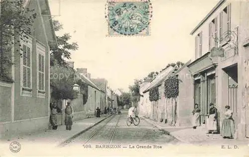 AK / Ansichtskarte Barbizon Fontainebleau 77 Seine et Marne Le Grande Rue