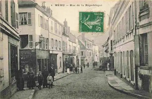 AK / Ansichtskarte Meru Beauvais 60 Oise Rue de la Republique