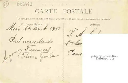 AK / Ansichtskarte Meru Beauvais 60 Oise Rue de la Republique