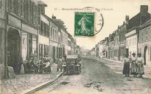 AK / Ansichtskarte Grandvilliers Beauvais 60 Oise Rue d'Aumale