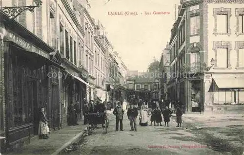 AK / Ansichtskarte Laigle L Aigle Mortagne-au-Perche 61 Orne Rue Gambetta