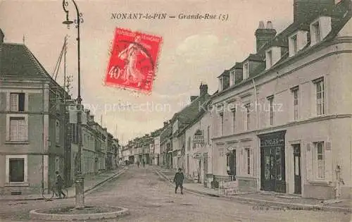 AK / Ansichtskarte Nonant-le-Pin Argentan 61 Orne Grande Rue