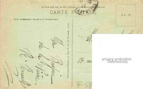 AK / Ansichtskarte Menou Clamecy 58 Nievre Grande Rue