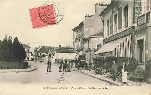AK / Ansichtskarte La Ferte-sous-Jouarre Meaux 77 Seine-et-Marne La Rue de la Gare