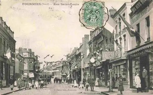 AK / Ansichtskarte Fourmies Avesnes-sur-Helpe 59 Nord Rue Saint Louis