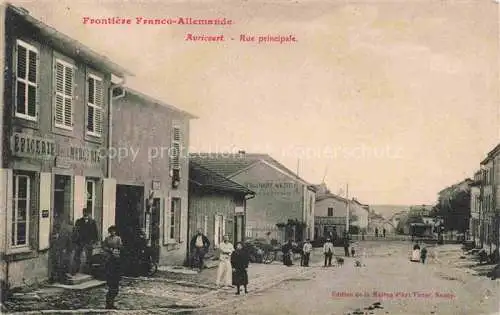 AK / Ansichtskarte Avricourt Luneville 54 Meurthe-et-Moselle Rue principale