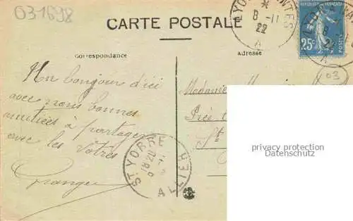 AK / Ansichtskarte Varennes-sur-Allier VICHY 03 Allier Rue de Lyon