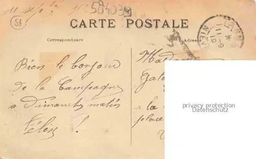 AK / Ansichtskarte Monceaux-le-Comte Clamecy 58 Nievre La Rue du Gros Orme