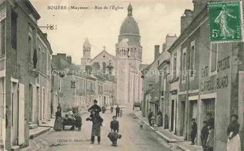 AK / Ansichtskarte Bouere Chateau-Gontier 53 Mayenne Rue de l'Eglise