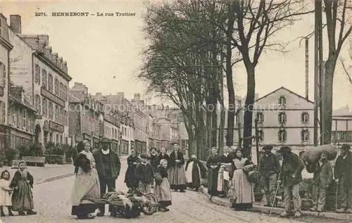 AK / Ansichtskarte Hennebont Lorient 56 Morbihan La rue Trottier