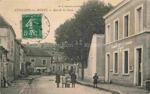 AK / Ansichtskarte Couches-les-Mines AUTUN 71 Saone-et-Loire Rue de la Poste