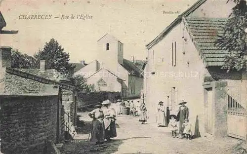 AK / Ansichtskarte Charrecey Chalon-sur-Saone 71 Saone-et-Loire Rue de l'Eglise