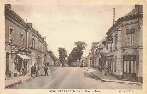 AK / Ansichtskarte Ecommoy LE MANS 72 Sarthe Rue de Tours