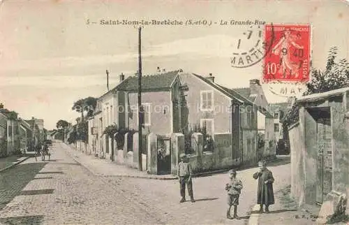 AK / Ansichtskarte Saint-Nom-la-Breteche Saint-Germain-en-Laye 78 Yvelines La Grande Rue