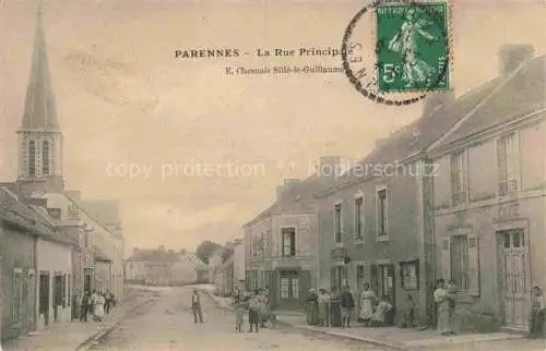 AK / Ansichtskarte Parennes MAMERS 72 Sarthe La Rue Principale