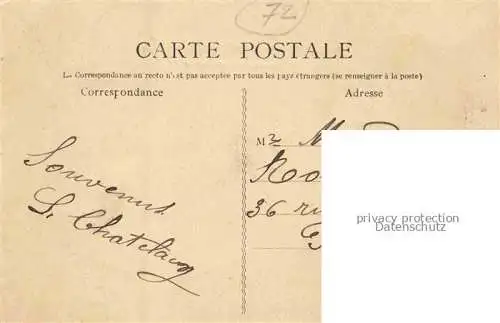 AK / Ansichtskarte Parennes MAMERS 72 Sarthe La Rue Principale