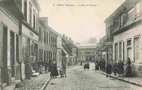 AK / Ansichtskarte Nesle Peronne 80 Somme La Rue du Hoquet