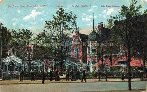 AK / Ansichtskarte Tiergarten BERLIN In den Zelten Kronprinzenzelt