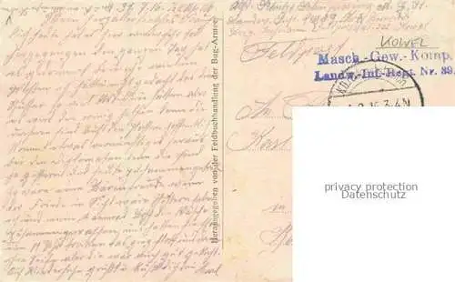 AK / Ansichtskarte BREST-LITOWSK Belarus Weissrussland Strasse in Kowel Feldpost