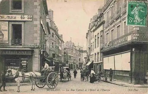 AK / Ansichtskarte Morlaix 29 Finistere La Rue Carnot et l'Hotel de l'Europe