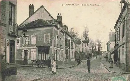 AK / Ansichtskarte MAINTENON 28 Eure-et-Loir Rue du Pont Rouge