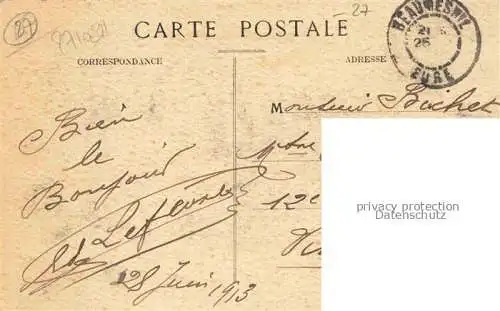 AK / Ansichtskarte Bernay 27 Eure Rue de la Charentonne