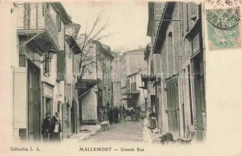 AK / Ansichtskarte Mallemort ARLES 13 Bouches-du-Rhone Grande Rue