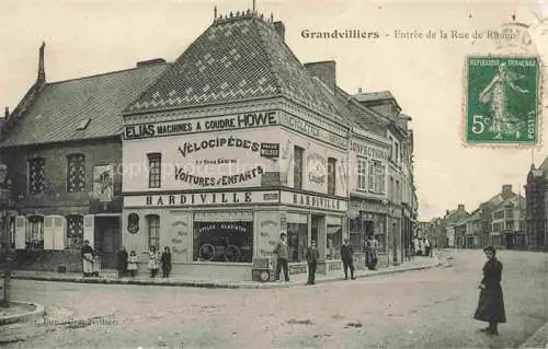 AK / Ansichtskarte Grandvilliers Beauvais 60 Oise Entree de la Rue de Rouen