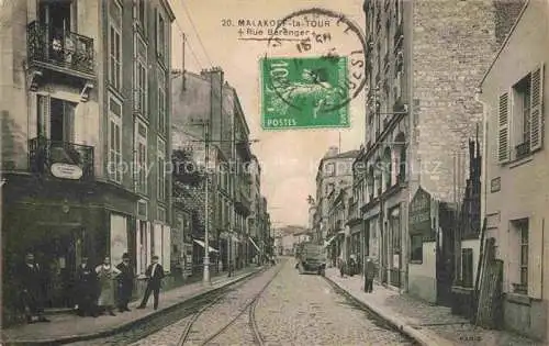 AK / Ansichtskarte MALAKOFF  Malakoff-la-Tour Antony 92 Hauts-de-Seine Rue Berenger