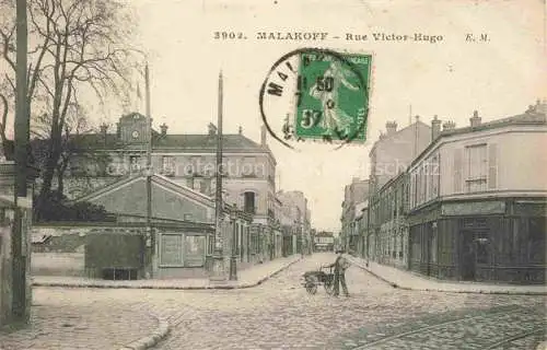 AK / Ansichtskarte MALAKOFF  Malakoff-la-Tour Antony 92 Hauts-de-Seine Rue Victor Hugo