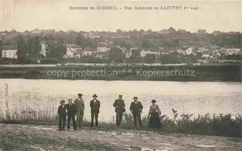 AK / Ansichtskarte Saintry-sur-Seine EVRY 91 Essonne Vue generale