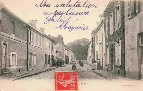 AK / Ansichtskarte MAssY-VERRIERES Palaiseau 91 Essonne Rue Chemin de Fer