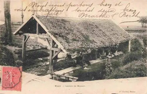 AK / Ansichtskarte MAssY-VERRIERES Palaiseau 91 Essonne Lavoir de Mignot