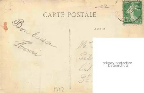 AK / Ansichtskarte La Fere LAON 02 Aisne Le Carillon de l'Hotel des Postes Caisse d'Epargne
