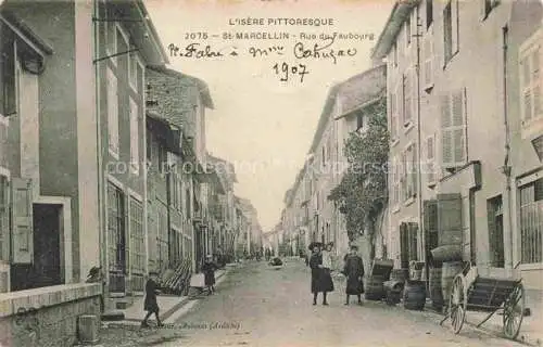 AK / Ansichtskarte St-Marcellin GRENOBLE 38 Isere Rue du Faubourg