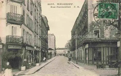 AK / Ansichtskarte MALAKOFF  Malakoff-la-Tour Antony 92 Hauts-de-Seine Rue Parmentier