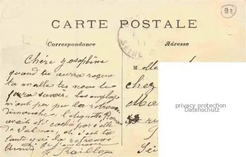 AK / Ansichtskarte MALAKOFF  Malakoff-la-Tour Antony 92 Hauts-de-Seine Vue generale vers la Tour Eiffel