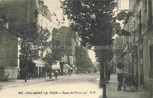 AK / Ansichtskarte MALAKOFF  Malakoff-la-Tour Antony 92 Hauts-de-Seine Route de Montrouge