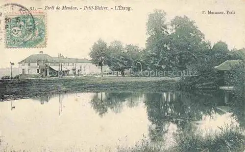 AK / Ansichtskarte PETIT-BICETRE CLAMART Antony 92 Hauts-de-Seine Foret de Meudon L'Etang
